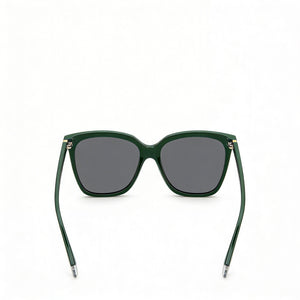 Polaroid PLD 4155/S/X Square Sunglasses Women — side view, Polarized Grey lens