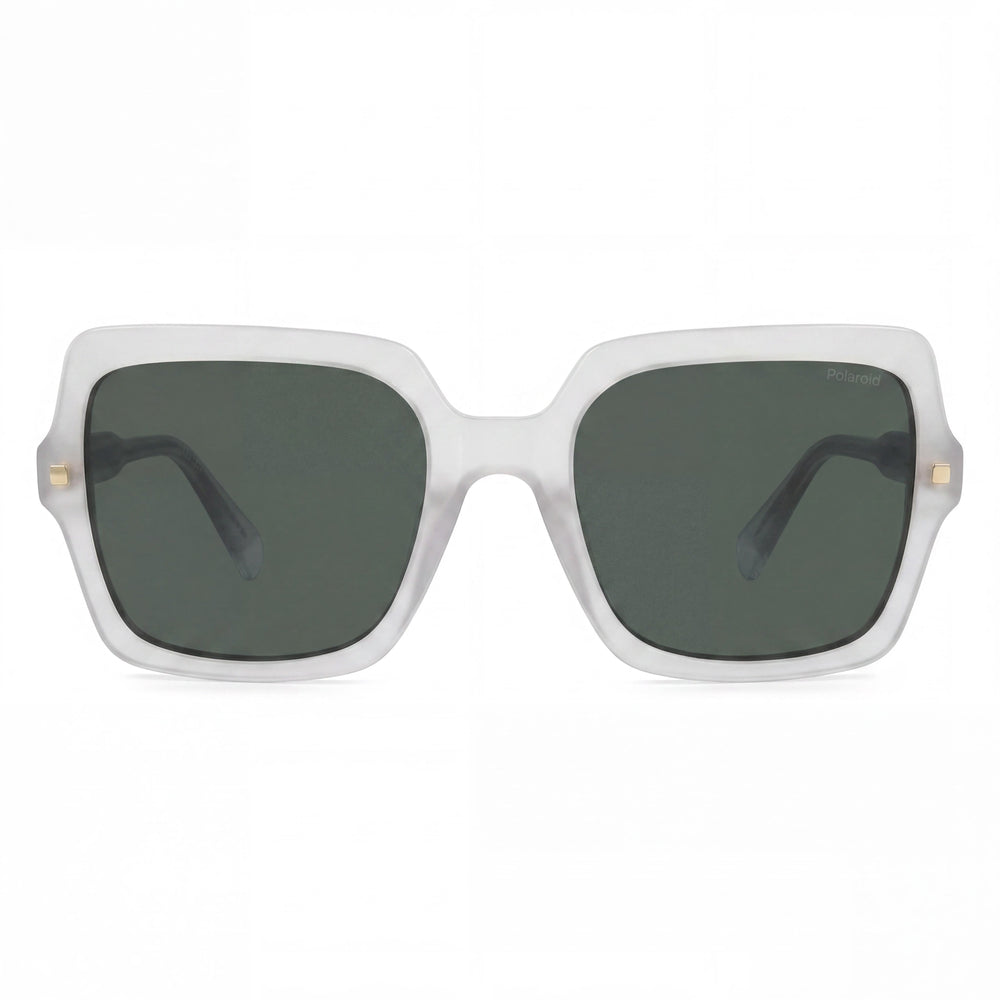 Polaroid PLD 4165/S/X Rectangle Sunglasses for Women — front view, Plastic frame
