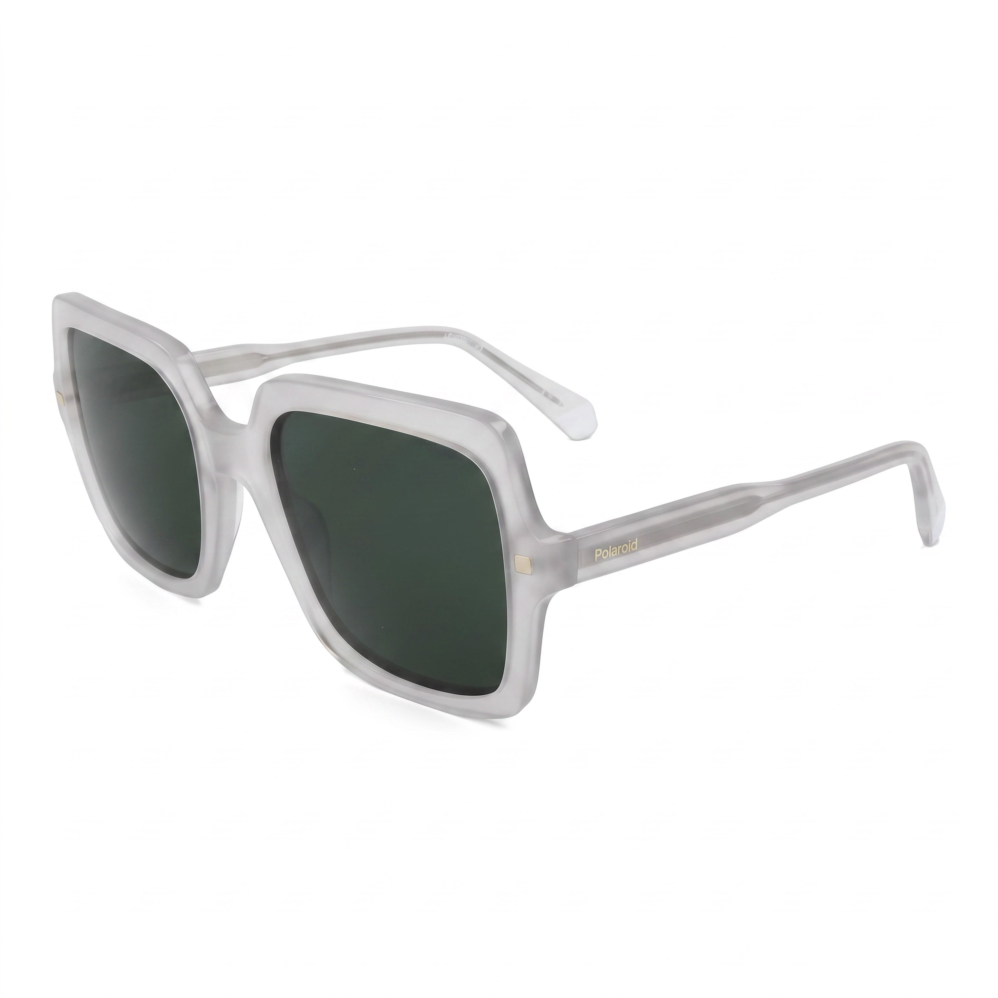 Polaroid PLD 4165/S/X Grey Rectangle Sunglasses for Women, 55mm, Photo 1