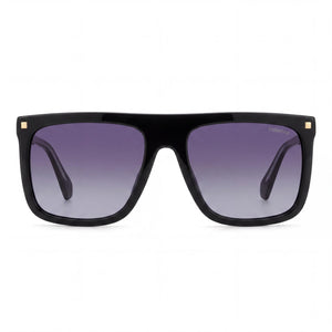 Polaroid PLD 4166/S/X Rectangular Sunglasses for Women — front view, Acetate frame