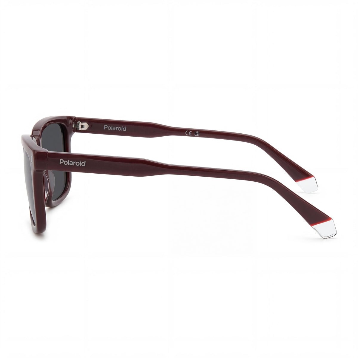Polaroid PLD 4174/S/X Burgundy Rectangle Sunglasses for Men, 55mm, Photo 3