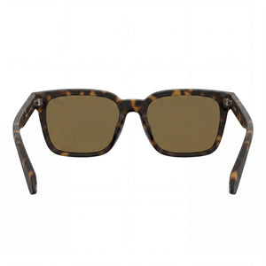 Polaroid Pld 6044/S Rectangle Sunglasses Unisex — side view, Polarized Havana lens