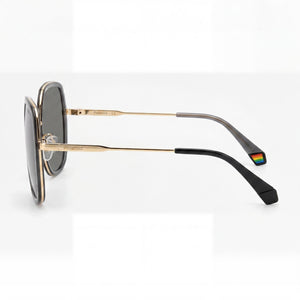 Polaroid Pld 6153/G/S Butterfly Sunglasses for Women — front view, Polycarbonate frame