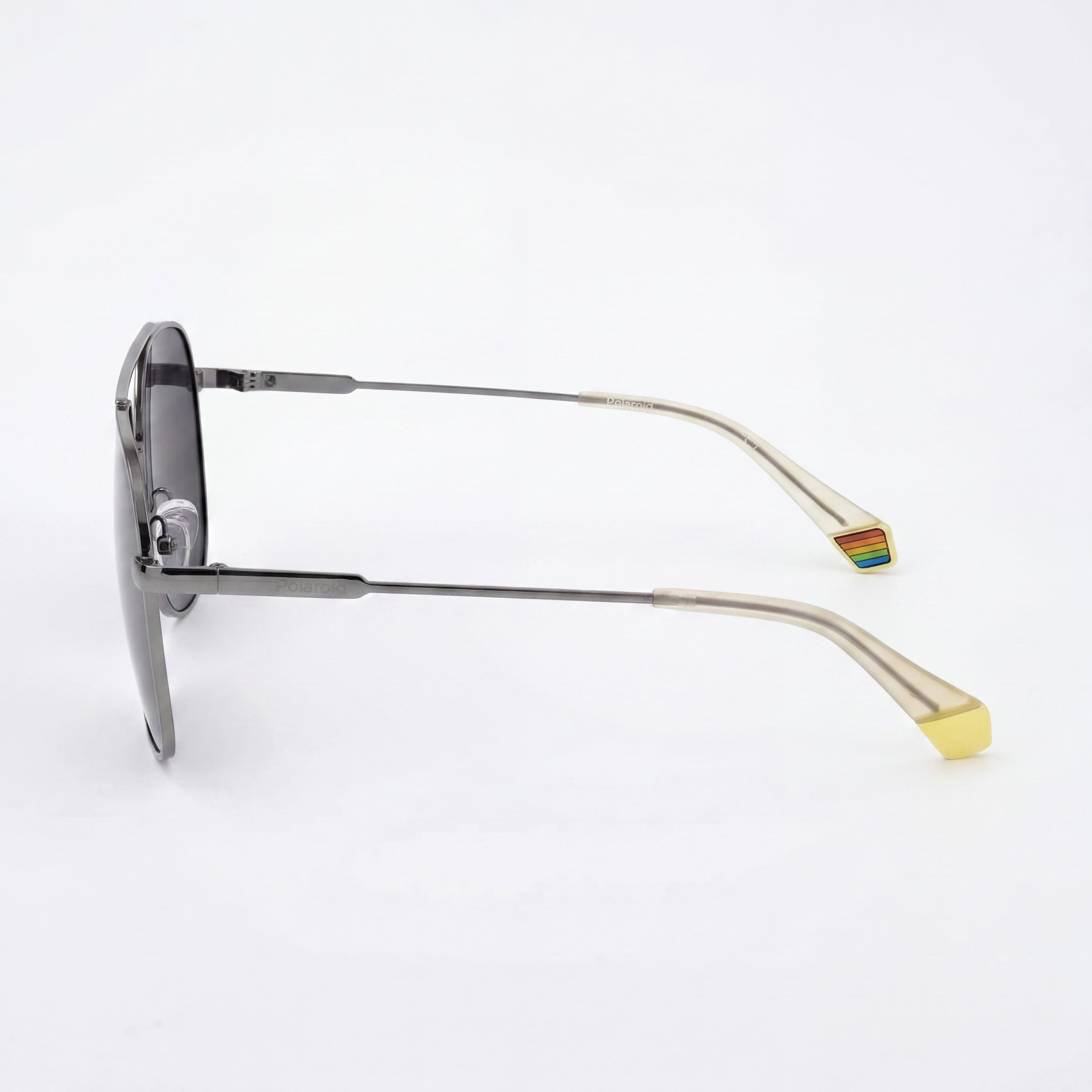 Polaroid Pld 6173/S Ruthenium Aviator Sunglasses Unisex, 58mm, Photo 2