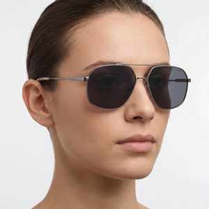 Polaroid Pld 6173/S Aviator Sunglasses Unisex — interior view, lens detail