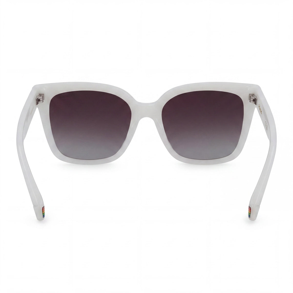 Polaroid PLD 6192/S White Square Sunglasses for Women, 54mm, Photo 4