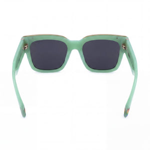 Polaroid PLD 6198/S/X Square Sunglasses Unisex — side view, Grey lens detail