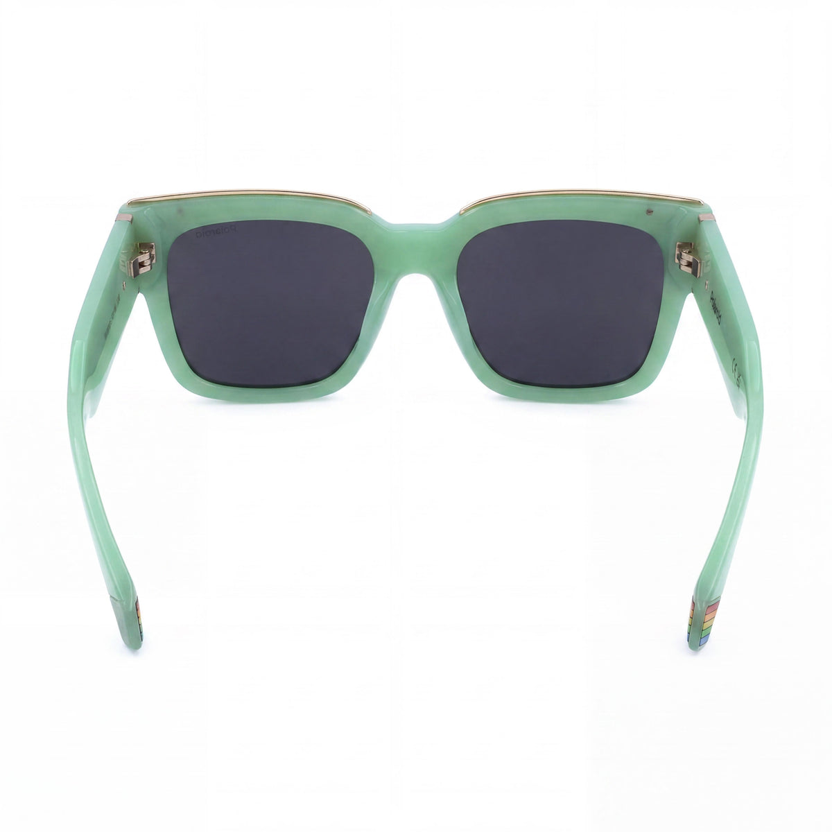 Polaroid PLD 6198/S/X Gafas de sol unisex cuadradas verdes, 52 mm, Photo 3