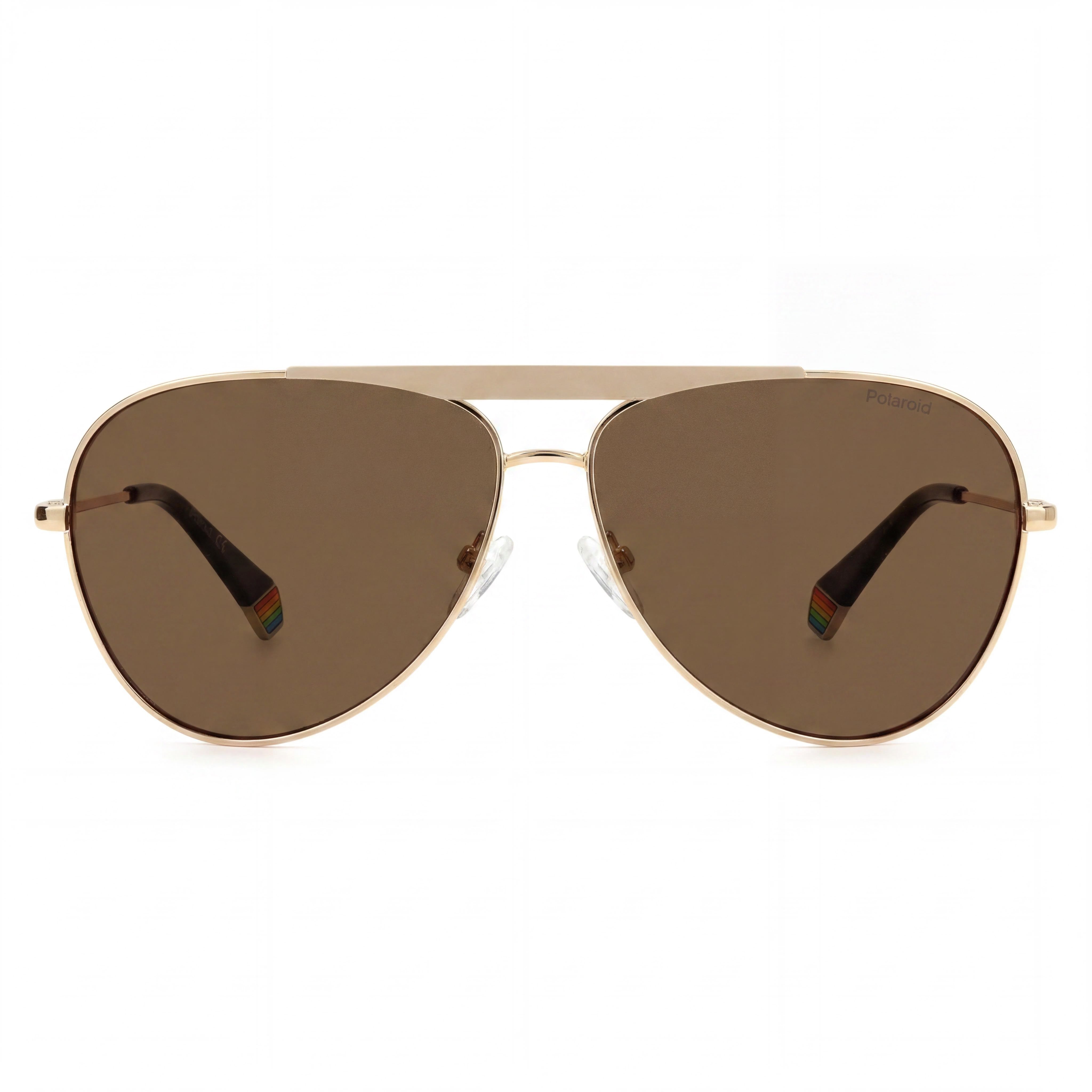 Polaroid Pld 6200/s/x Gold Ivory Aviator Sunglasses for Women, 61mm, Photo 2