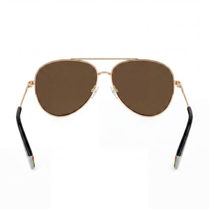 Polaroid Pld 6200/s/x Aviator Sunglasses for Women — interior view, Non-Polarized lens detail
