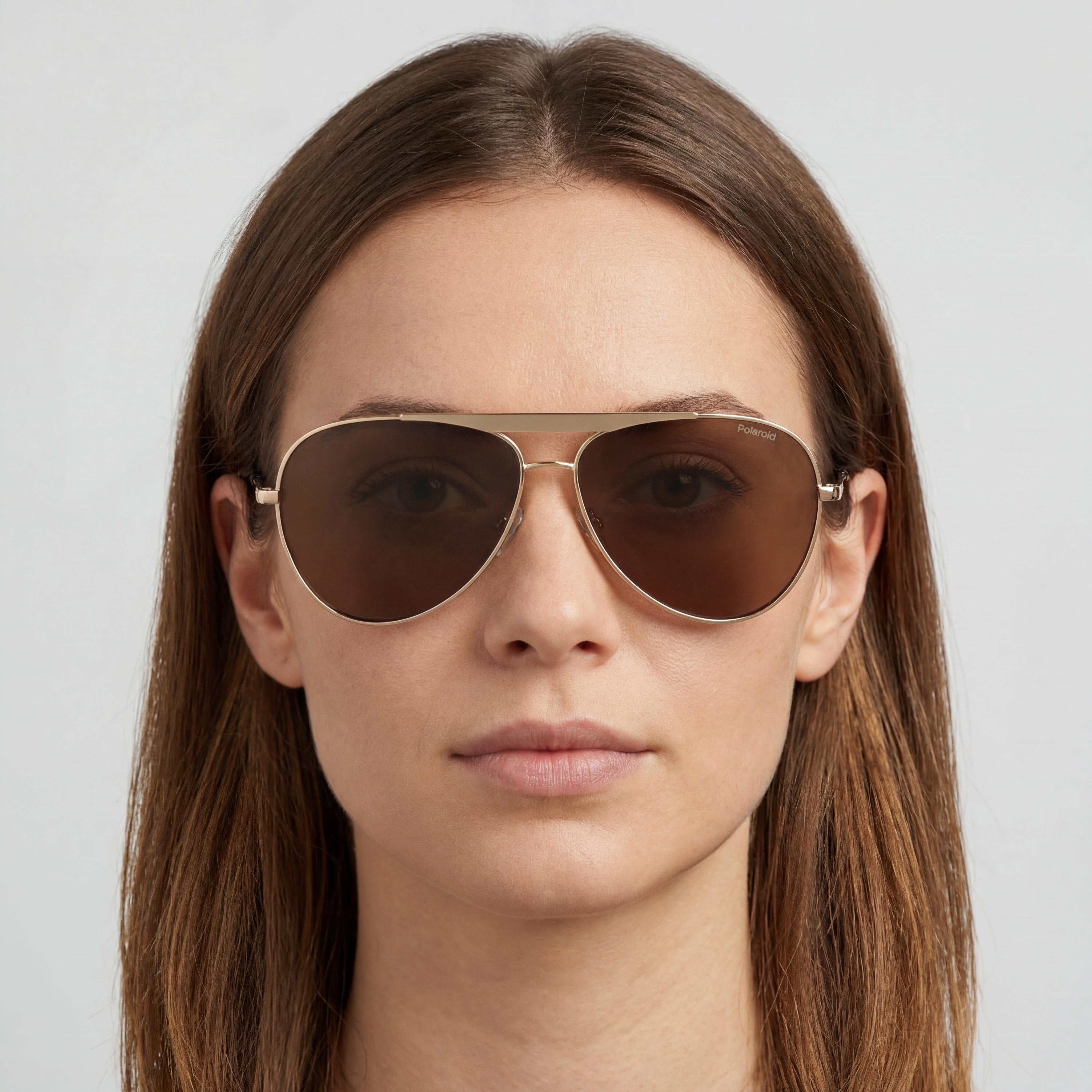 Polaroid Pld 6200/s/x Gold Ivory Aviator Sunglasses for Women, 61mm, Photo 5