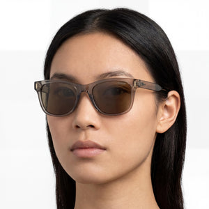 Polaroid PLD 6206/S Square Sunglasses Unisex — interior view, Polarized lens detail