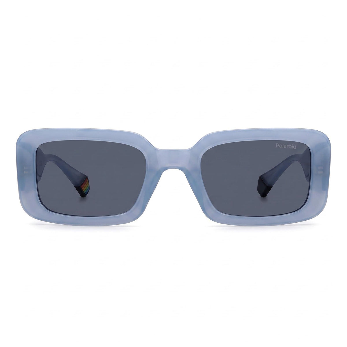 Gafas de sol Polaroid PLD 6208/S/X rectangulares para mujer, azul celeste, 52 mm, Photo 2