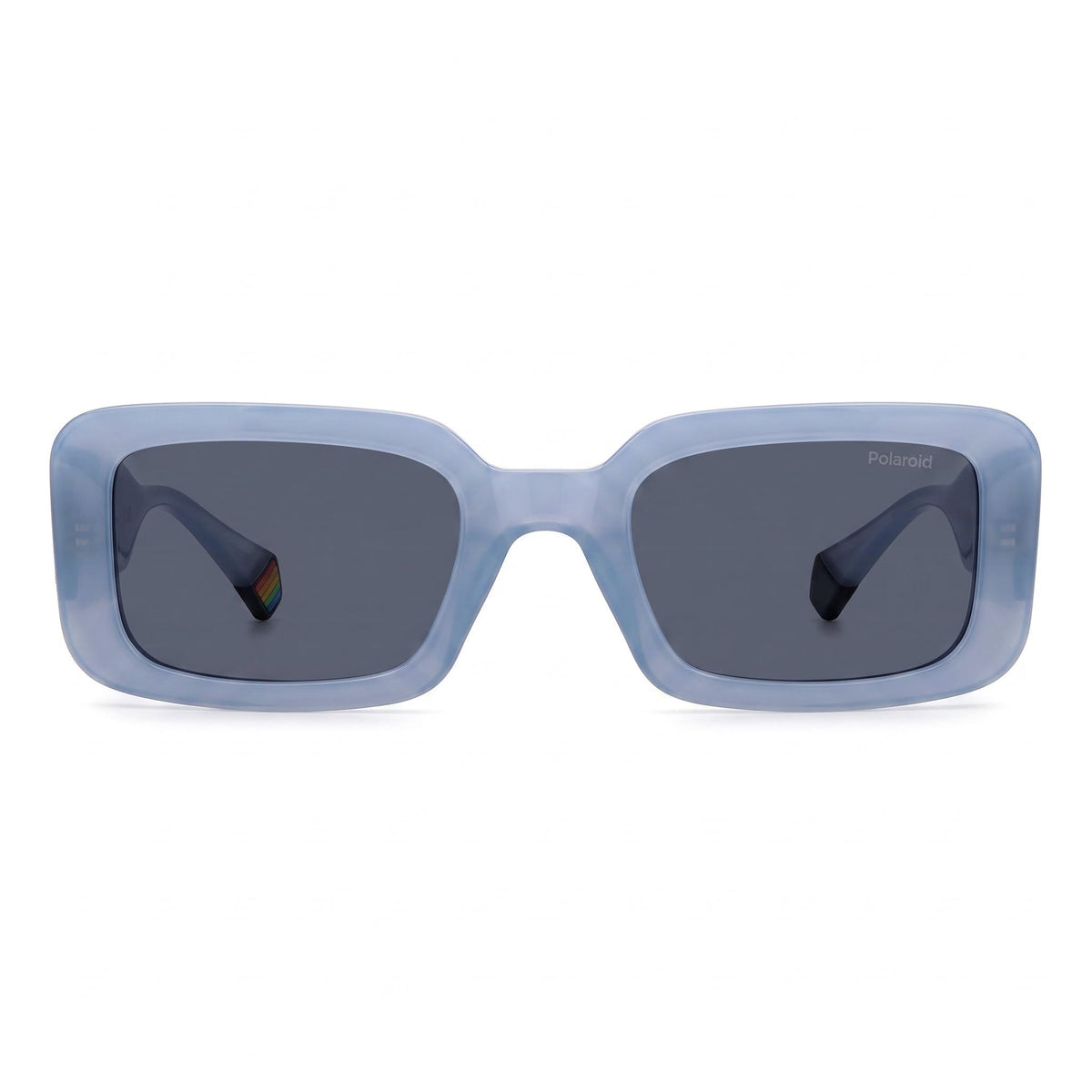 Gafas de sol rectangulares Polaroid PLD 6208/S/X para mujer, color azul, 52 mm, Photo 2