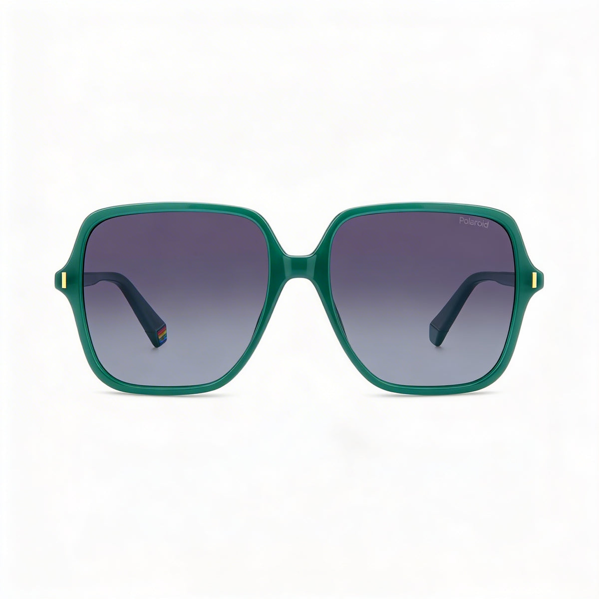 Gafas de sol cuadradas polarizadas para mujer Polaroid PLD 6219/S verdes, 56 mm, Photo 2