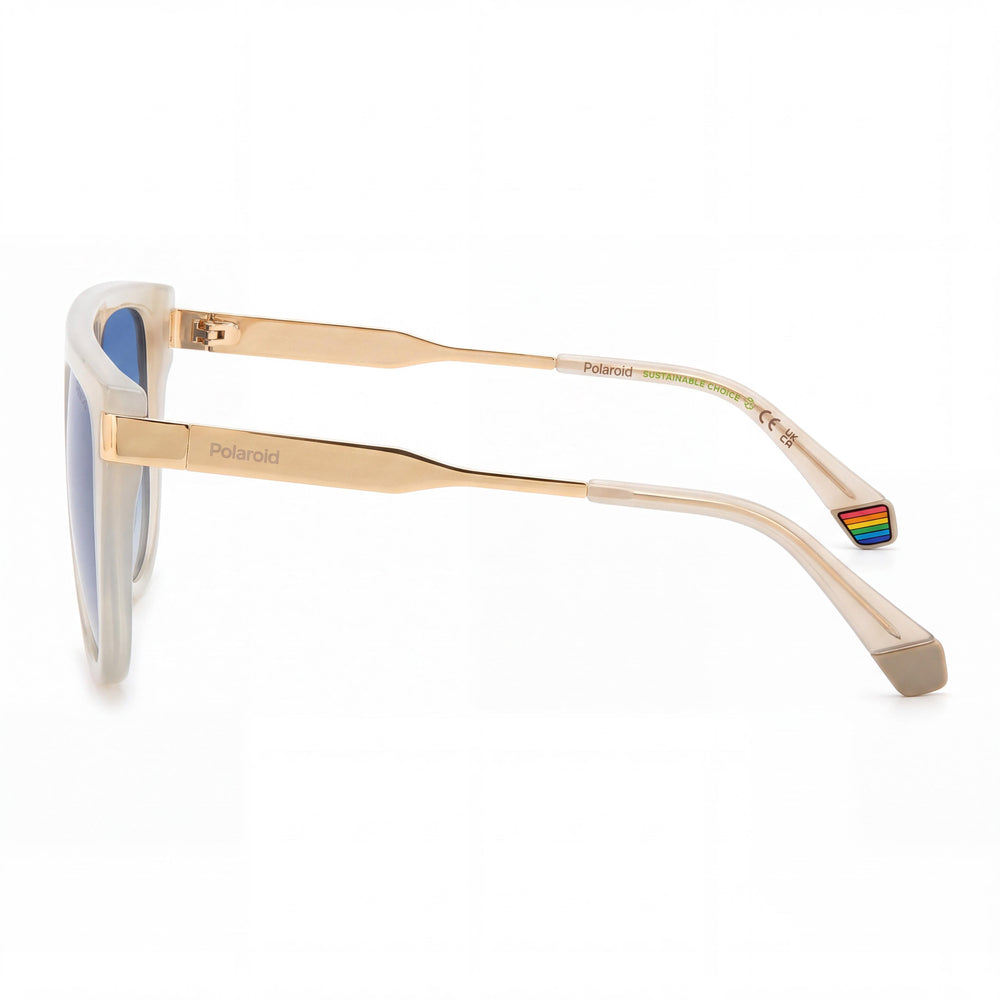 Polaroid PLD 6221/S/X Aviator Sunglasses for Women — front view, ECO Polycarbonate frame