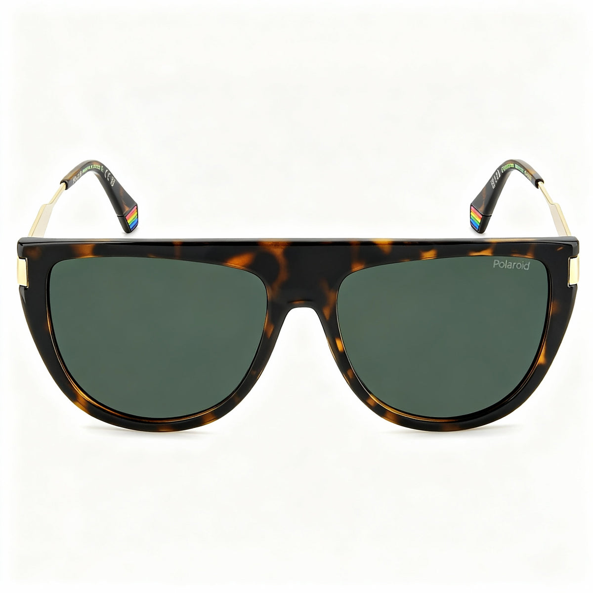 Polaroid Pld 6221/S/X Havana Green Aviator Sunglasses for Women, 57mm, Photo 2