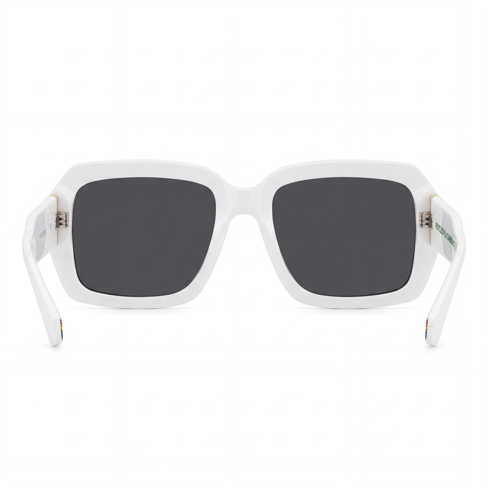 Polaroid PLD 6223/S/X Rectangle Sunglasses for Men — front view, Polycarbonate frame