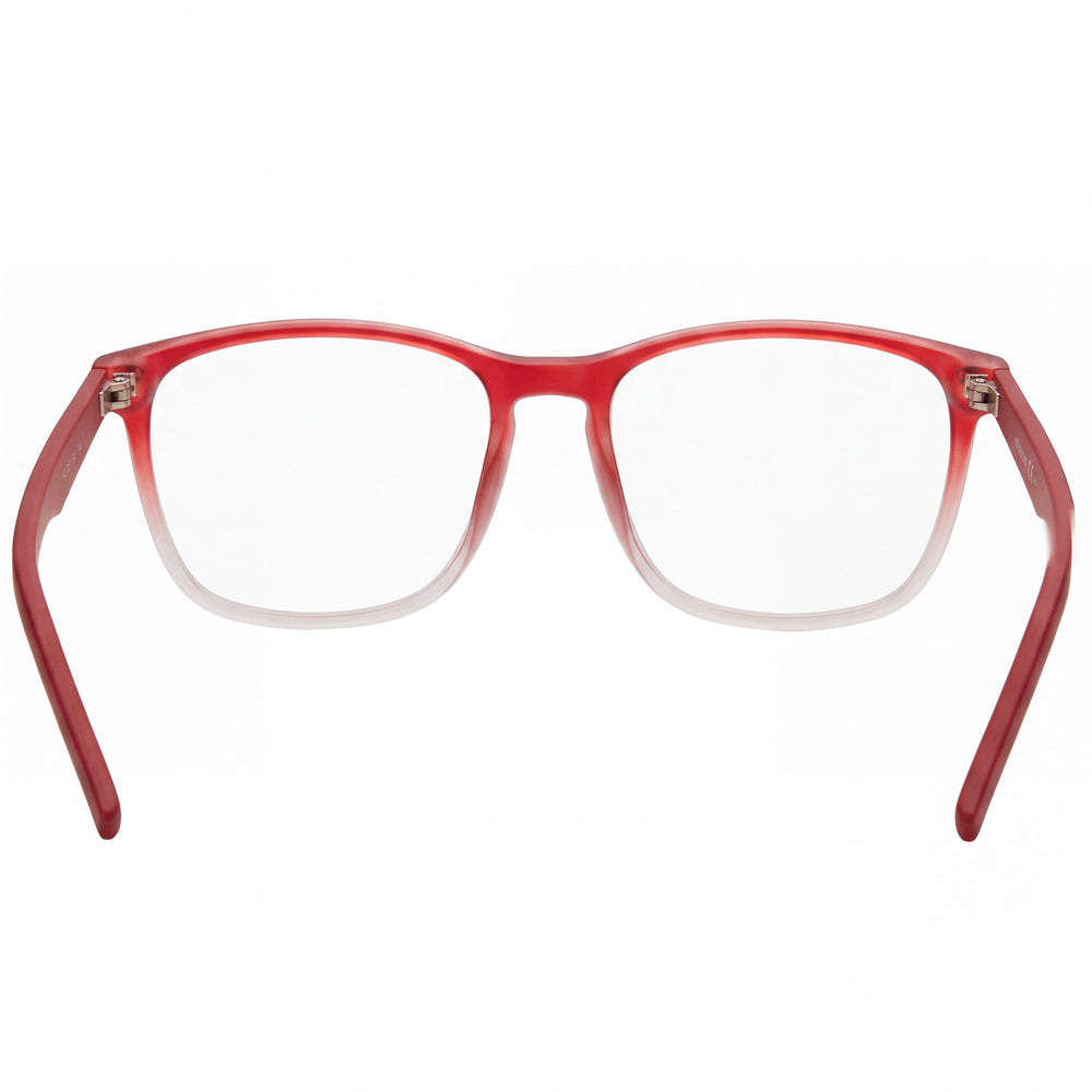 Polaroid Pld D 311 Rectangle Eyeglasses Men — side view, Red Plastic temples