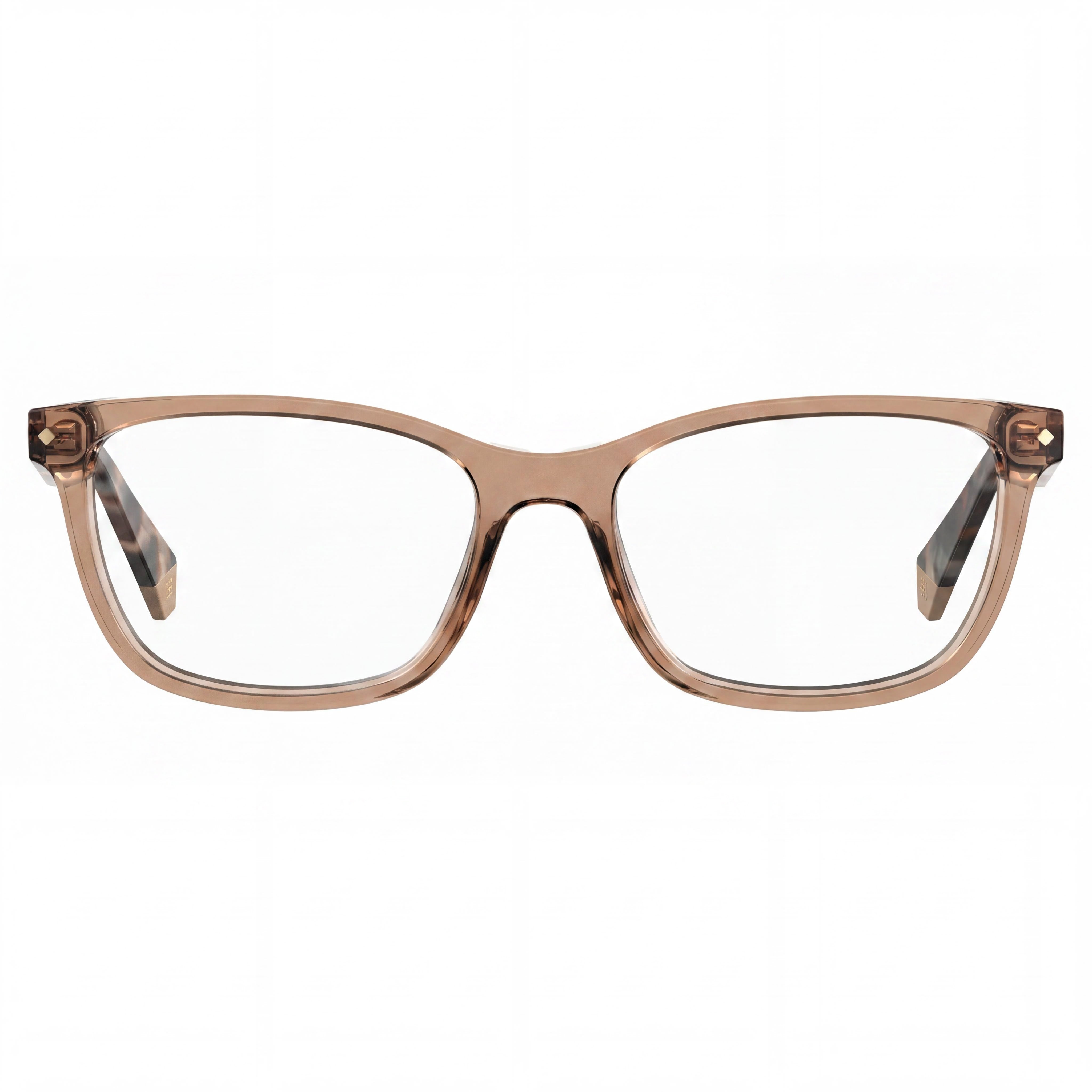 Polaroid PLD D338 Beige Rectangle Eyeglasses for Women, Acetate 54mm, Photo 2