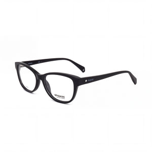 Polaroid PLD D370 Black Cat Eye Eyeglasses for Women, Acetate frame