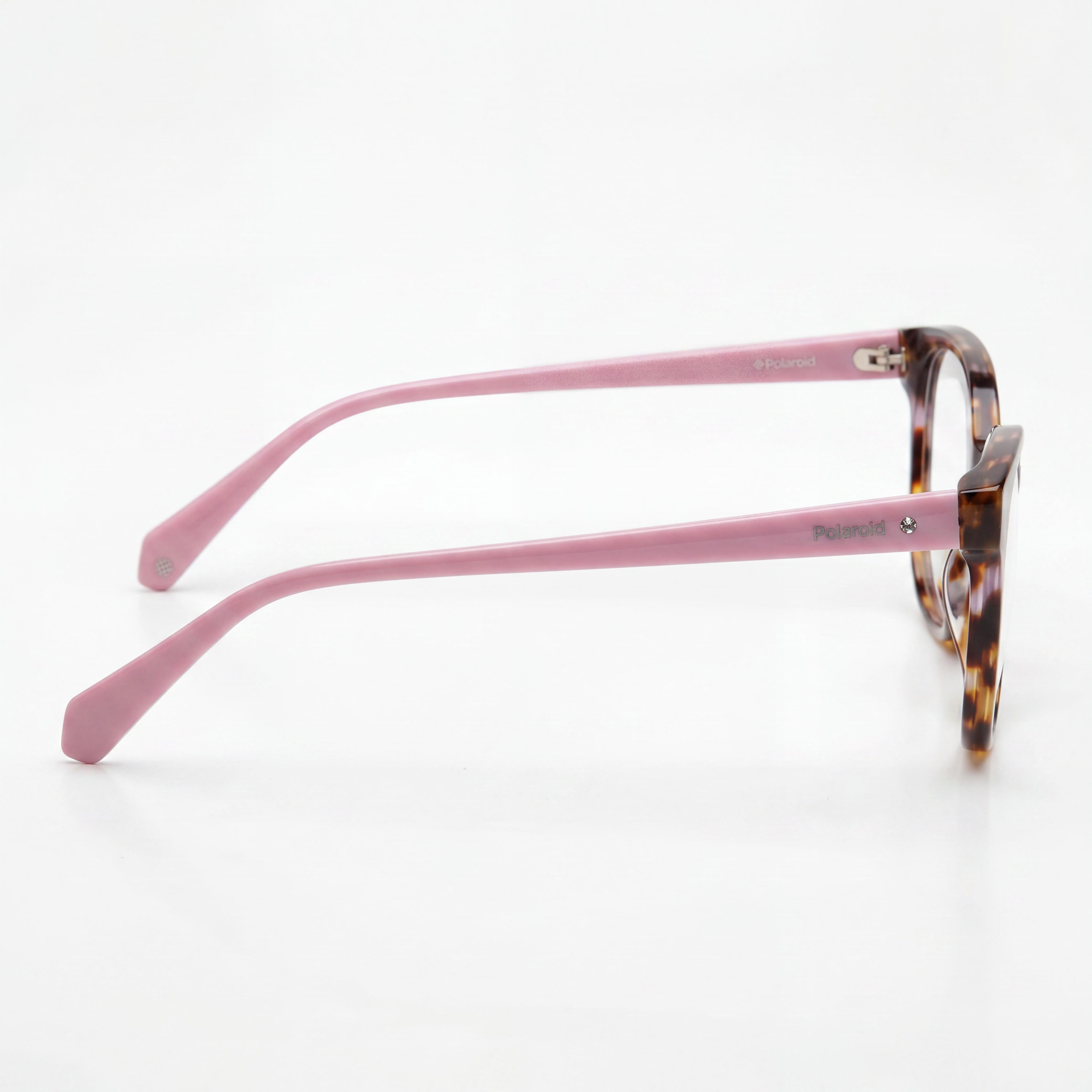 Polaroid PLD D371 Pink Havana Oval Eyeglasses for Women, Photo 3
