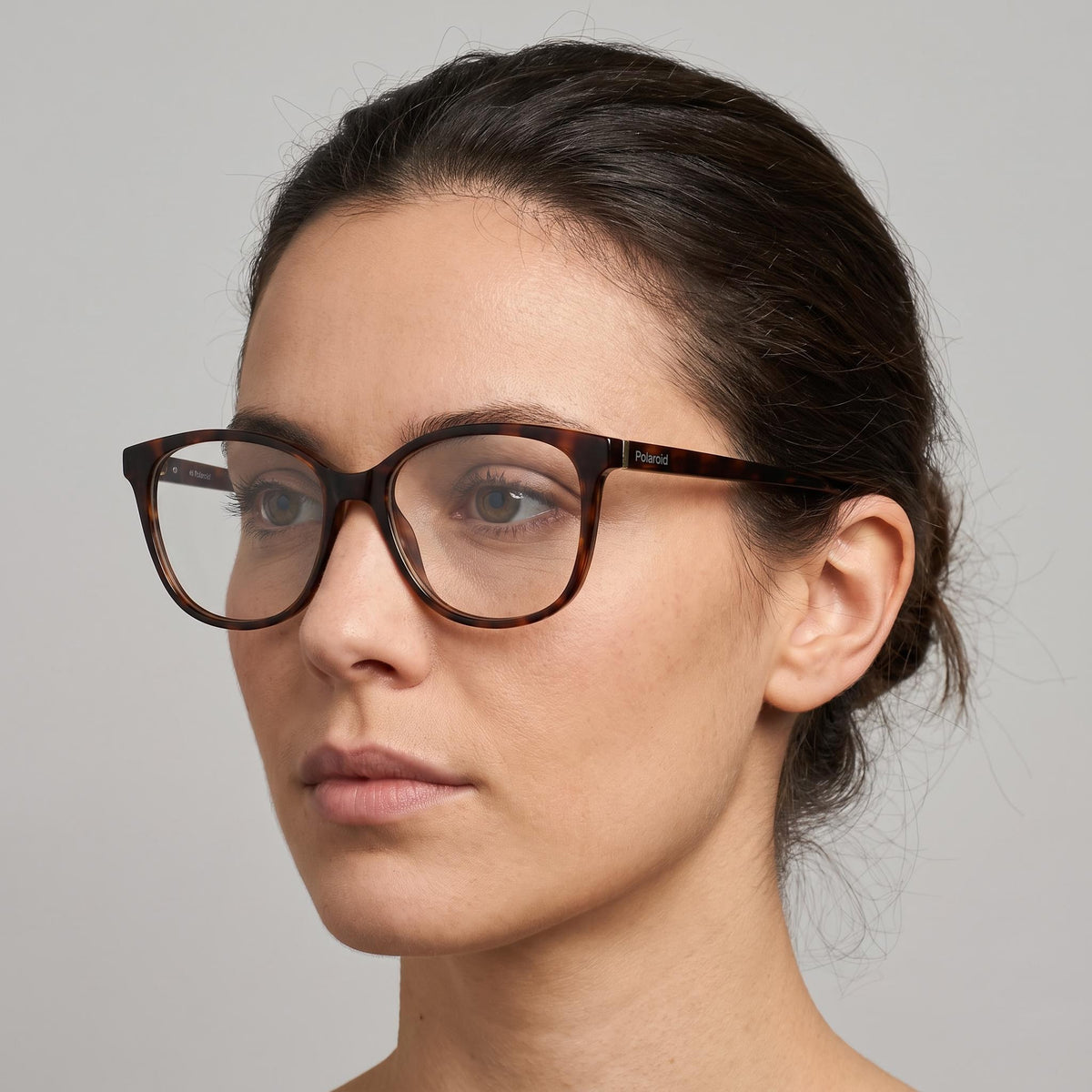 Polaroid Pld D372 Peach Square Eyeglasses for Women, 55mm, Photo 5