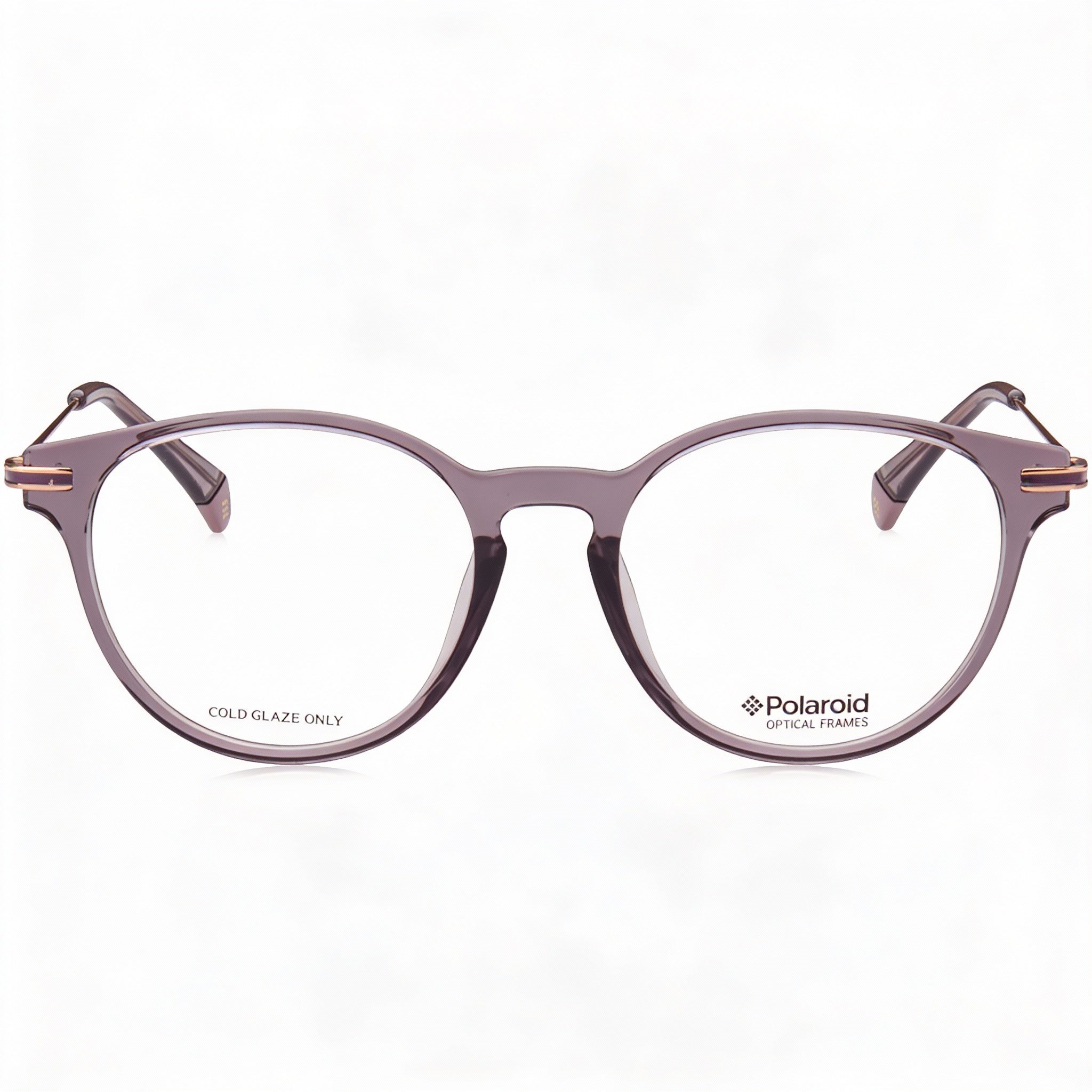 Polaroid PLD D374/G Lilac Round Eyeglasses for Women, Polyamide 51mm, Photo 2