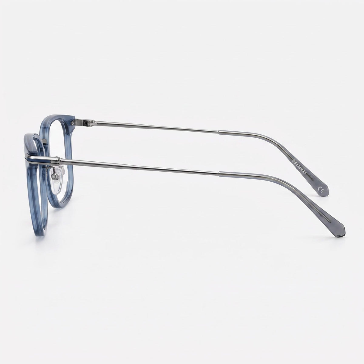 Polaroid Pld D384g Blue Square Eyeglasses for Men, Plastic 51mm, Photo 2