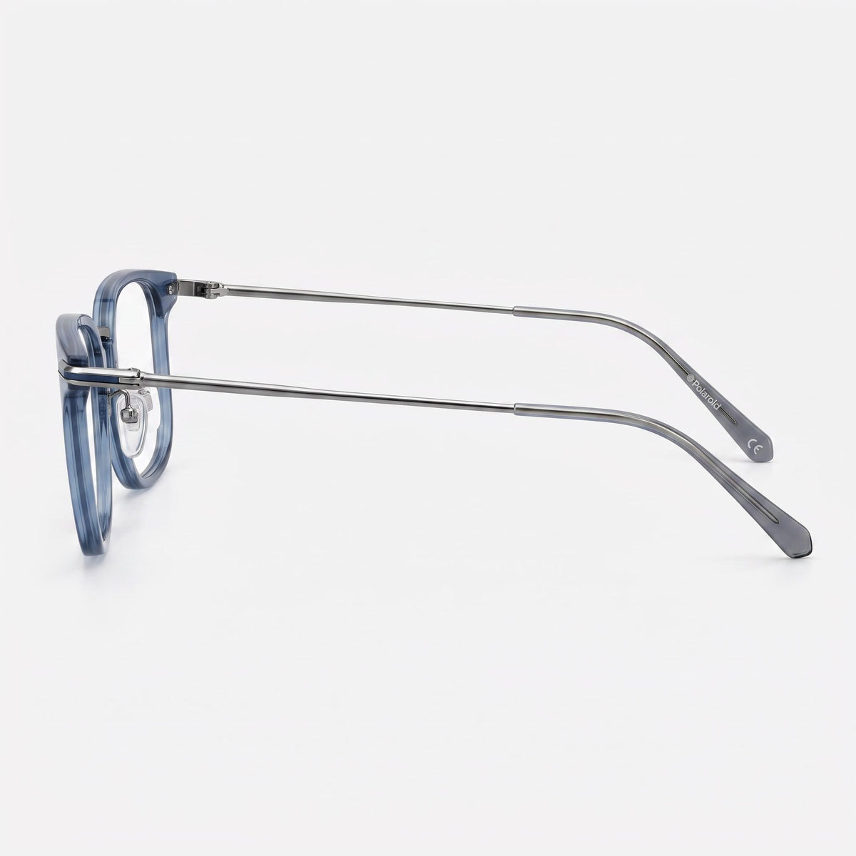 Polaroid PLD D384G Blackue Grey Square Eyeglasses for Men, Photo 2