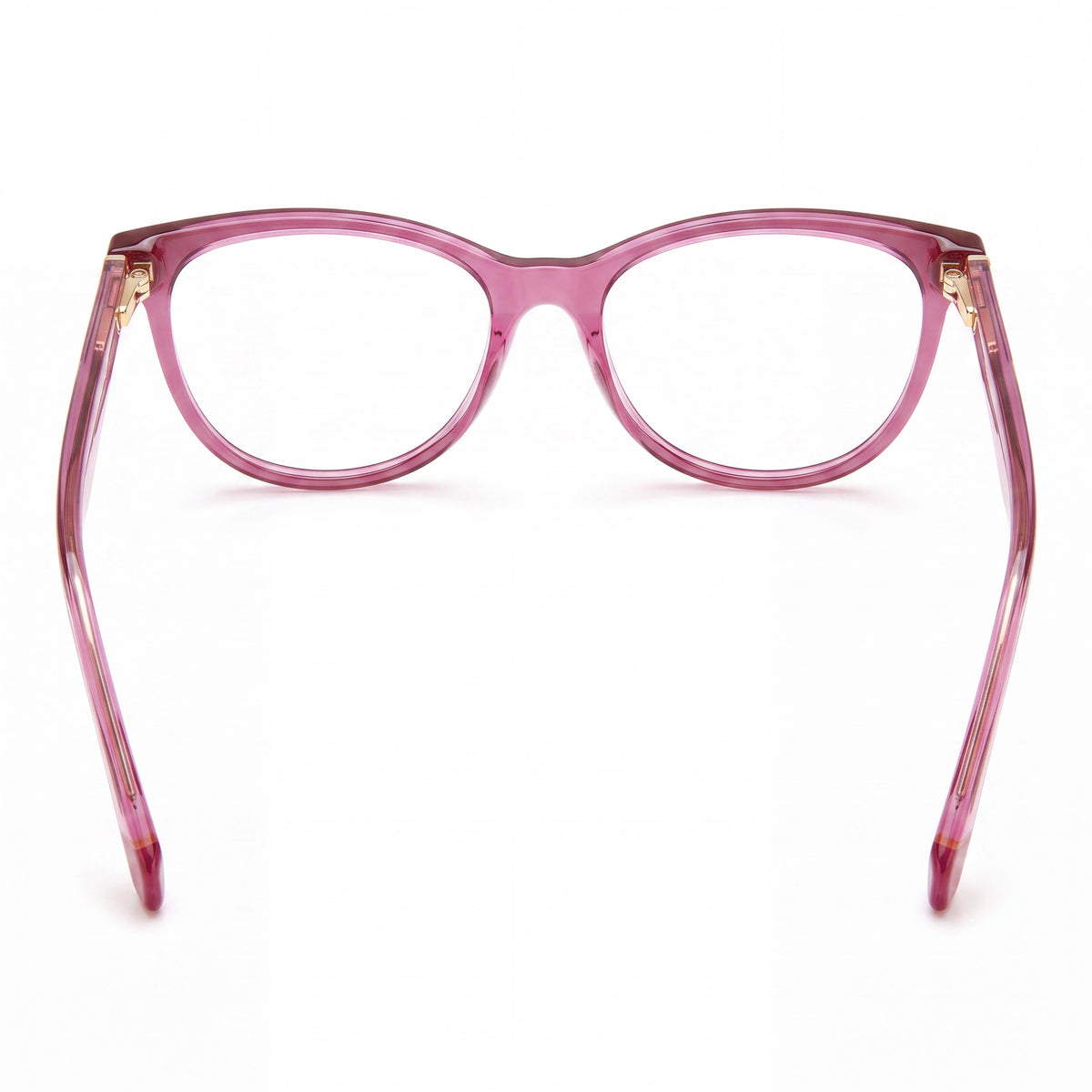 Polaroid Pld D395 Burgundy Pink Oval Eyeglasses for Men, 52mm, Photo 3