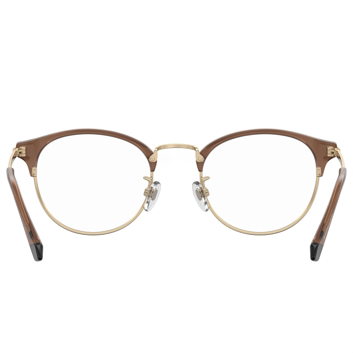 Polaroid PLD D404/G Brown Round Unisex Eyeglasses, Alloy Steel 51mm, Photo 2