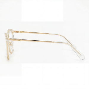 Polaroid PLD D439/G Rectangle Eyeglasses for Women — front view, Injected