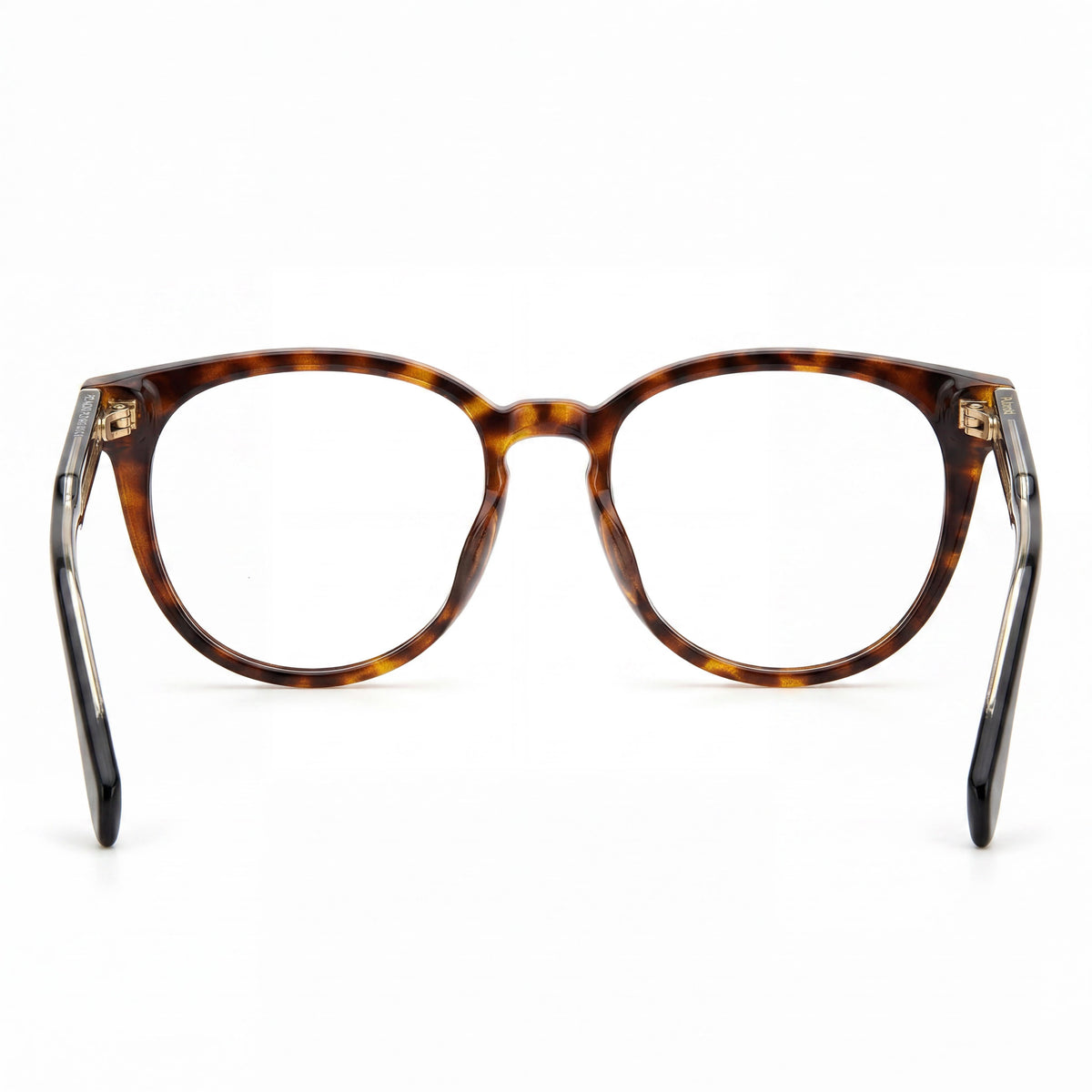 Gafas graduadas redondas para hombre Polaroid Pld D445 Havana, 50 mm, Photo 3