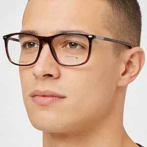 Polaroid PLD D452 Havana Eyeglasses Men — lifestyle wear, family outings and errands