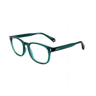 Polaroid PLD D453 Green Square Eyeglasses for Men, Acetate frame
