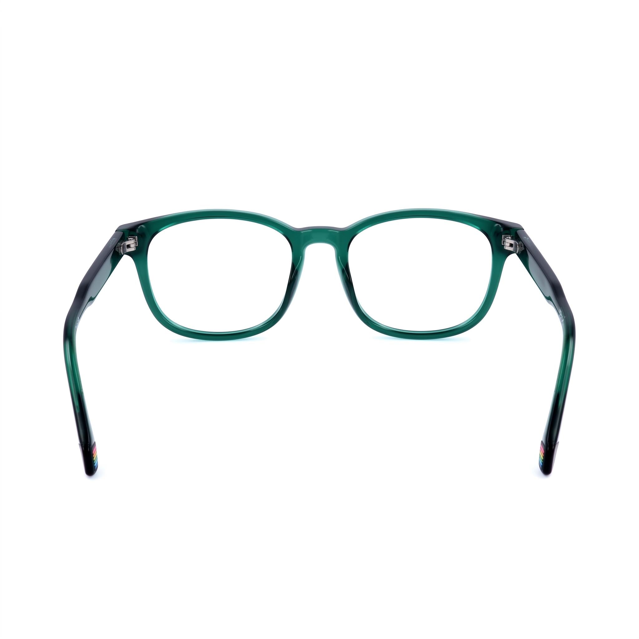 Polaroid PLD D453 Green Square Eyeglasses for Men, Acetate 52mm, Photo 3