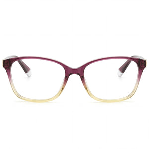 Polaroid Pld D466 Rectangle Eyeglasses for Women — front view, Injected