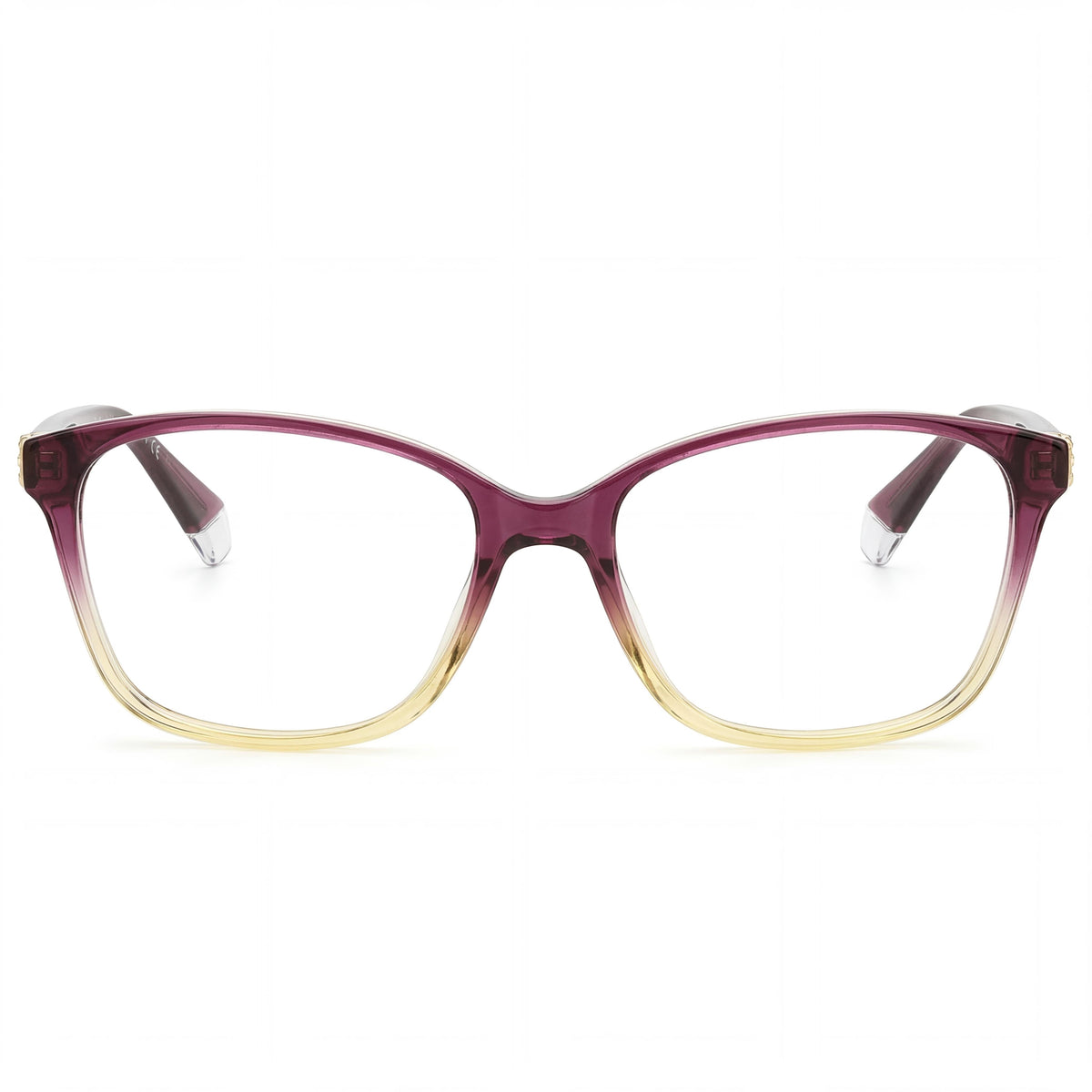 Polaroid Pld D466 Violet Rectangle Eyeglasses for Women, 55mm, Photo 2