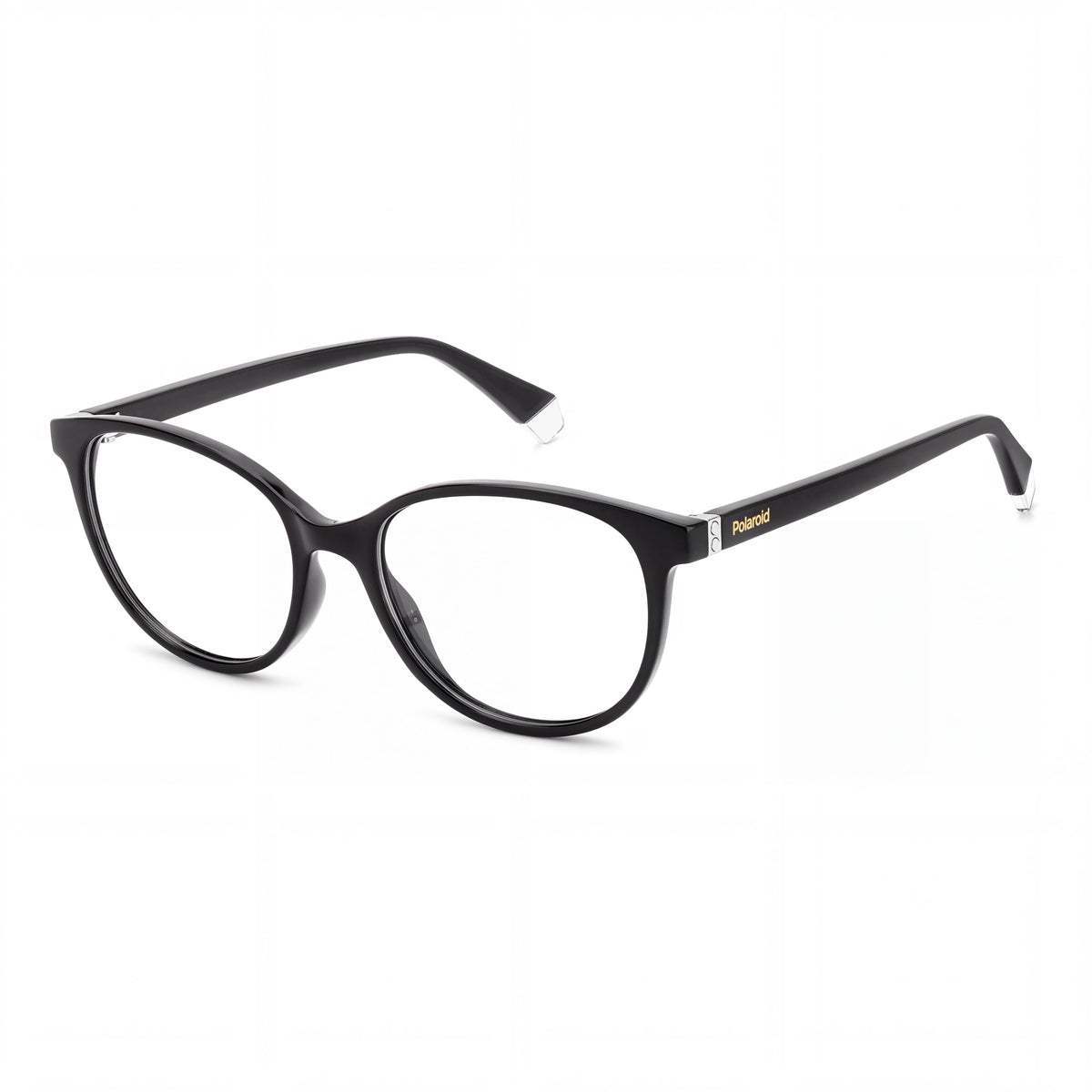 Polaroid Pld D467 Black Oval Eyeglasses for Women, 54mm, Photo 1