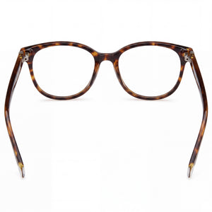 Polaroid Pld D467 Square Eyeglasses Women — side view, Blue Beige INJECTED temples