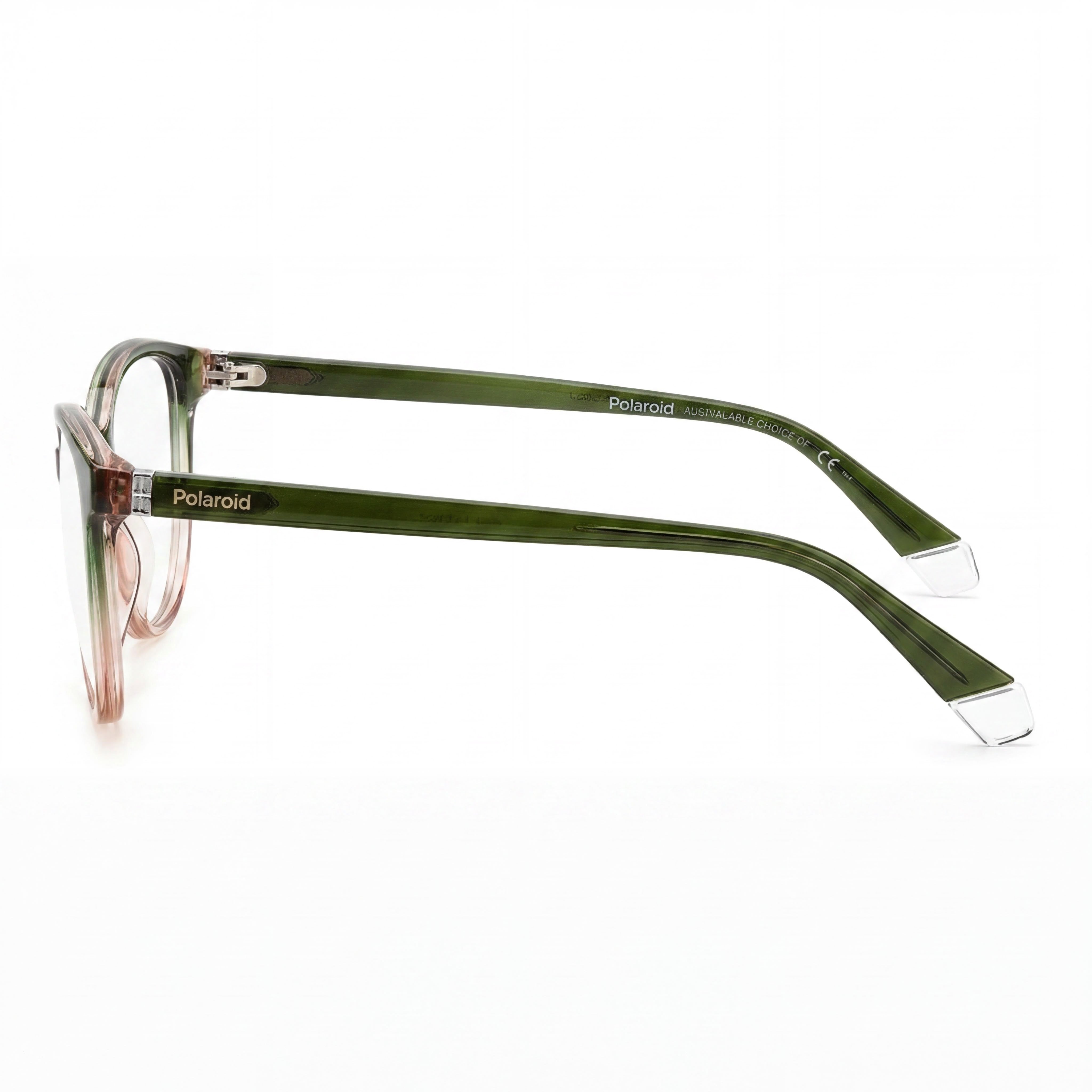 Polaroid PLD D467 Green Pink Cat Eye Eyeglasses for Women, 54mm, Photo 2