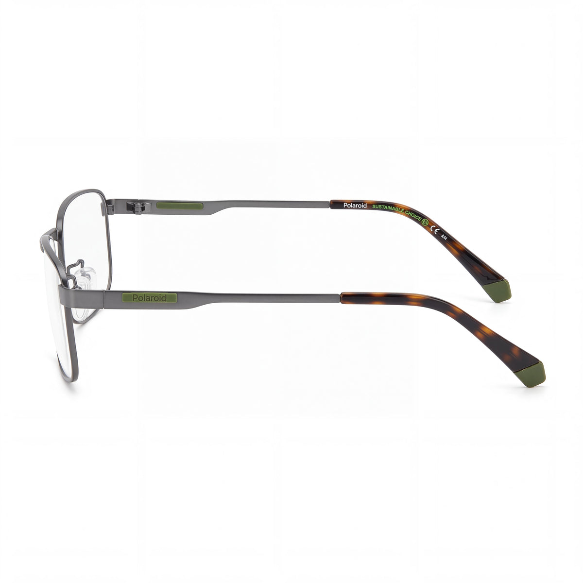 Polaroid Pld D480/G Dark Ruth Rectangle Eyeglasses for Men, 57mm, Photo 3