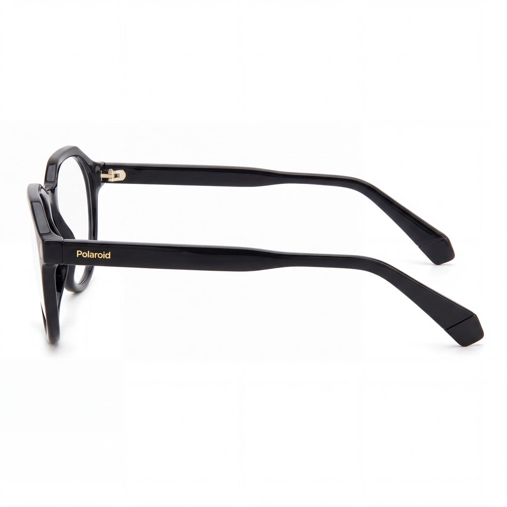 Polaroid Pld D483 Round Eyeglasses for Unisex — front view, Polyamide