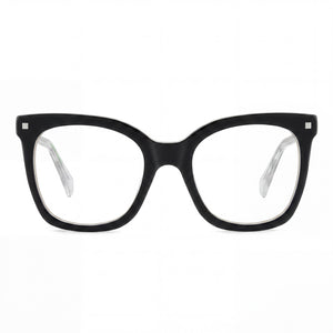 Polaroid PLD D507 Square Eyeglasses for Women — front view, ECO ACETATE