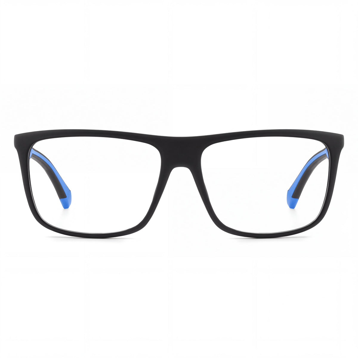 Polaroid Pld D516 Matte Black Blue Rectangle Eyeglasses Unisex, 56mm, Photo 2