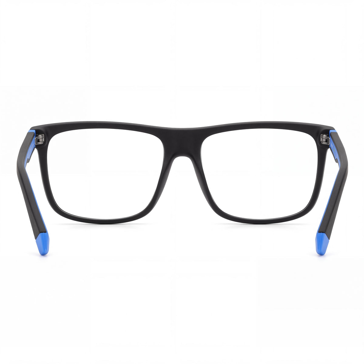 Polaroid Pld D516 Matte Black Blue Rectangle Eyeglasses Unisex, 56mm, Photo 3