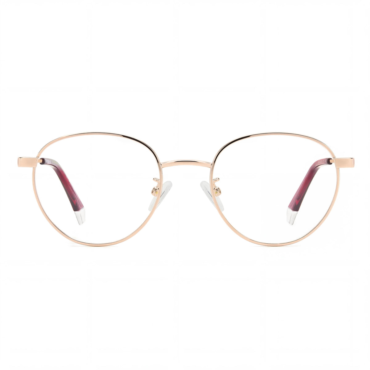 Polaroid PLD D522/G Gold Copper Rectangle Eyeglasses for Men, 49mm, Photo 2