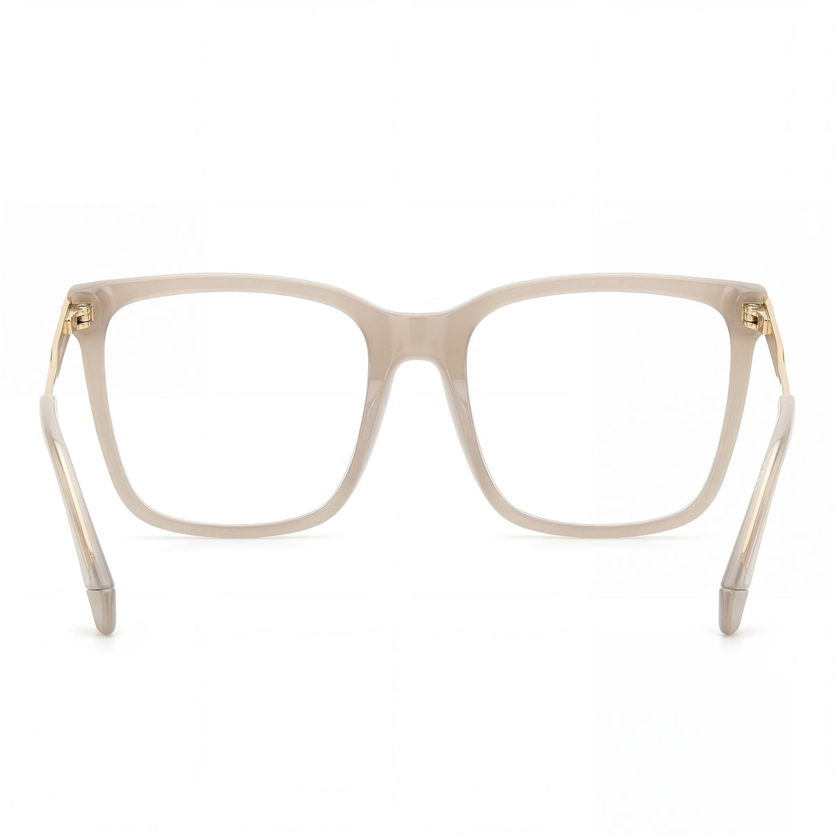 Polaroid PLD D528 Beige Rectangle Eyeglasses for Women, 53mm, Photo 3