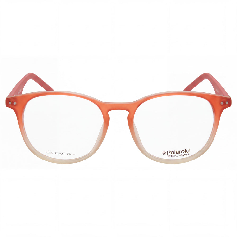 Polaroid PLDD312 Rectangle Eyeglasses for Women — front view, Plastic